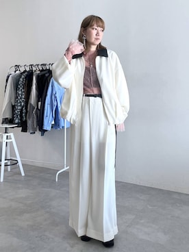 「HARE（ハレ）のアイテム（トップス）」を使った、inhhhan®さん（レディース・165cm）の冬コーディネート