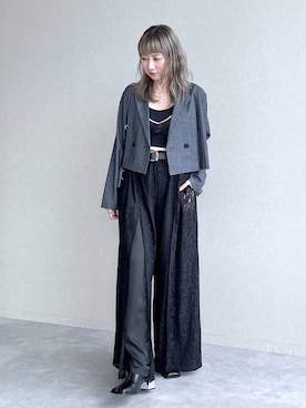 「アイテム（ブーツ）」を使った、inhhhan®さん（レディース・165cm・40代）の夏コーディネート