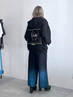 「アイテム（ブーツ）」を使った、inhhhan®さん（レディース・165cm・40代）の夏コーディネート