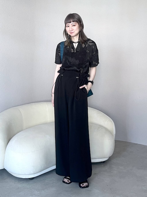 トップス HARE シアージャガードトップス(HARE)（Tシャツ/カットソー）｜HARE