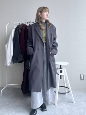 「アイテム（財布）」を使った、inhhhan®さん（レディース・165cm）の秋コーディネート