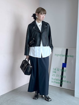 「アイテム（財布）」を使った、inhhhan®さん（レディース・165cm）の秋コーディネート