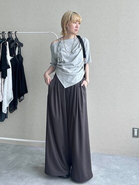 「HARE（ハレ）のアイテム（シューズ）」を使った、inhhhan®さん（レディース・165cm）の春コーディネート