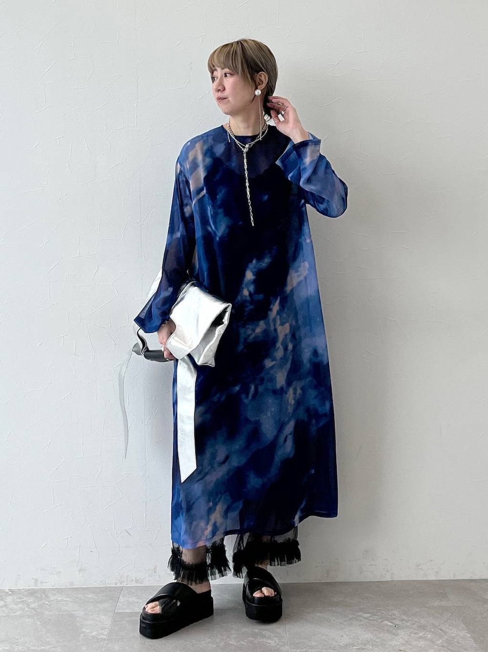 シアーマーブルガラワンピース(HARE) 楽天市場】【SALE／37%OFF】シアーマーブルガラワンピース HARE