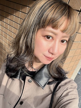 「アイテム（カバーオール）」を使った、inhhhan®さん（レディース・165cm）の秋コーディネート