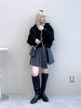 「HARE（ハレ）のアイテム（シューズ）」を使った、inhhhan®さん（レディース・165cm）の秋コーディネート