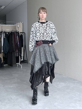 「アイテム（財布）」を使った、inhhhan®さん（レディース・165cm）の秋コーディネート