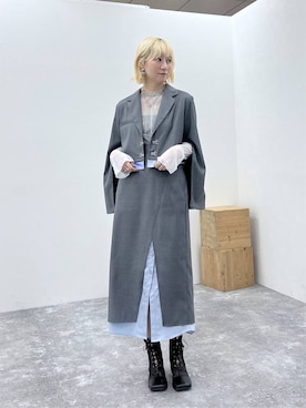 「HARE（ハレ）のアイテム（ジャケット/アウター）」を使った、inhhhan®さん（レディース・165cm）の夏コーディネート