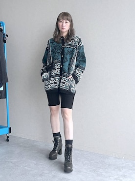 「アイテム（財布）」を使った、inhhhan®さん（レディース・165cm）の秋コーディネート