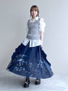 inhhhan®さん（レディース・165cm）の春コーディネート