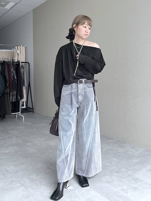 セール】スウェードドレープトップス(HARE)（Tシャツ/カットソー