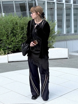 「アイテム（タンクトップ）」を使った、inhhhan®さん（レディース・165cm・40代）の秋コーディネート
