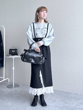 inhhhan®さん（レディース・165cm）の冬コーディネート