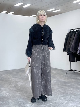 「HARE（ハレ）のアイテム（バッグ）」を使った、inhhhan®さん（レディース・165cm）の秋コーディネート