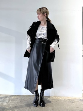 「アイテム（ブーツ）」を使った、inhhhan®さん（レディース・165cm・40代）の夏コーディネート