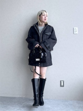 「HARE（ハレ）のアイテム（シューズ）」を使った、inhhhan®さん（レディース・165cm）の秋コーディネート