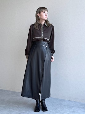 「アイテム（ブーツ）」を使った、inhhhan®さん（レディース・165cm・40代）の夏コーディネート
