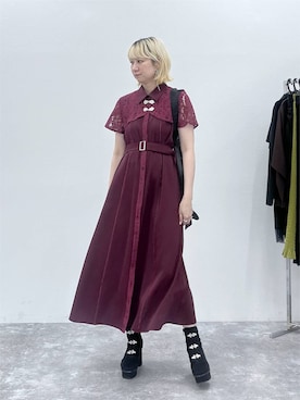 「HARE（ハレ）のアイテム（バッグ）」を使った、inhhhan®さん（レディース・165cm）の夏コーディネート