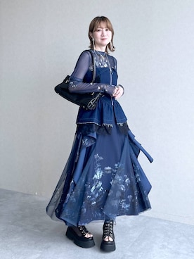 inhhhan®さん（レディース・165cm）の春コーディネート