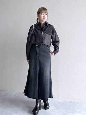 「アイテム（ハンドバッグ）」を使った、inhhhan®さん（レディース・165cm・40代）の秋コーディネート