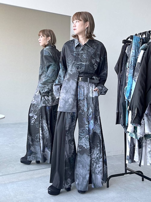 HAKAMAガラワイドパンツ by MAO KAWASAKI(HARE)（その他パンツ）｜HARE