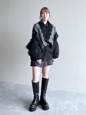 「アイテム（ハンドバッグ）」を使った、inhhhan®さん（レディース・165cm・40代）の秋コーディネート