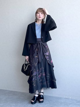 inhhhan®さん（レディース・165cm）の春コーディネート