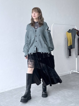 「アイテム（アクセサリー）」を使った、inhhhan®さん（レディース・165cm・40代）の秋コーディネート