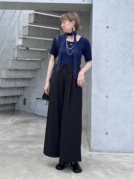 「アイテム（パンプス）」を使った、inhhhan®さん（レディース・165cm・40代）の夏コーディネート