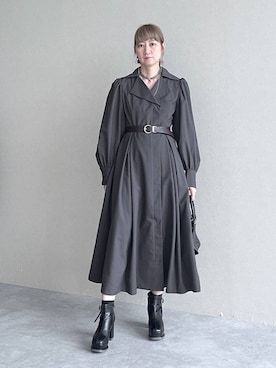「アイテム（ピアス（両耳用））」を使った、inhhhan®さん（レディース・165cm・40代）の秋コーディネート