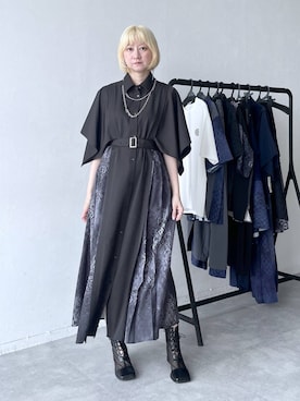 「HARE（ハレ）のアイテム（ワンピース/ドレス）」を使った、inhhhan®さん（レディース・165cm）の夏コーディネート