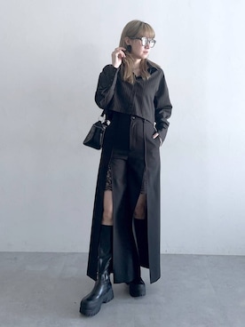 inhhhan®さん（レディース・165cm）の冬コーディネート