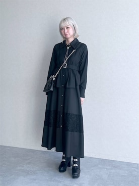 「HARE（ハレ）のアイテム（ワンピース/ドレス）」を使った、inhhhan®さん（レディース・165cm）の夏コーディネート