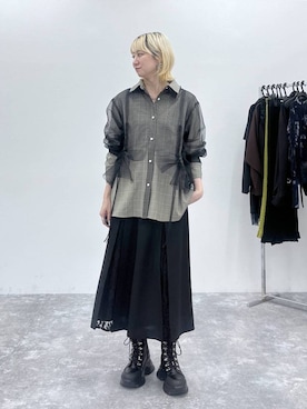 「HARE（ハレ）のアイテム（シューズ）」を使った、inhhhan®さん（レディース・165cm）の秋コーディネート