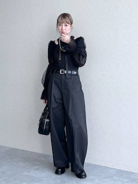「HARE（ハレ）のアイテム」を使った、inhhhan®さん（レディース・165cm）の夏コーディネート