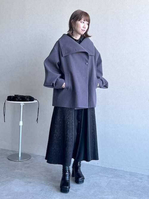 セール】ウーリーテック2WAYミドルコート(HARE)（チェスターコート