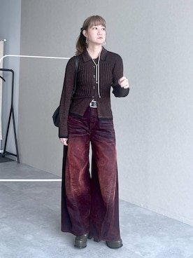 「アイテム（ピアス（両耳用））」を使った、inhhhan®さん（レディース・165cm・40代）の秋コーディネート