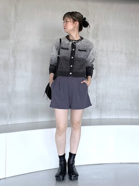 「アイテム（ブーツ）」を使った、inhhhan®さん（レディース・165cm・40代）の夏コーディネート