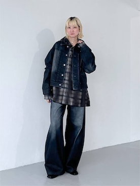 「HARE（ハレ）のアイテム（ジャケット/アウター）」を使った、inhhhan®さん（レディース・165cm）の夏コーディネート