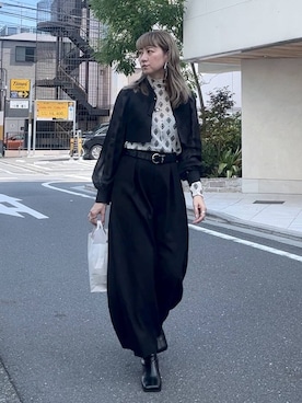 「アイテム（ブーツ）」を使った、inhhhan®さん（レディース・165cm・40代）の夏コーディネート