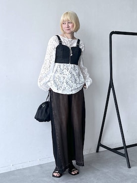 「HARE（ハレ）のアイテム（ワンピース/ドレス）」を使った、inhhhan®さん（レディース・165cm）の夏コーディネート