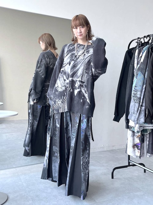 HAKAMAガラワイドパンツ by MAO KAWASAKI(HARE)（その他パンツ）｜HARE