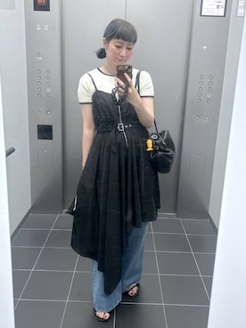 「HARE（ハレ）のアイテム」を使った、inhhhan®さん（レディース・165cm）の夏コーディネート