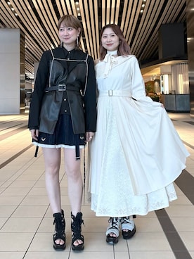 inhhhan®さん（レディース・165cm）の春コーディネート