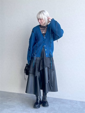 「HARE（ハレ）のアイテム（バッグ）」を使った、inhhhan®さん（レディース・165cm）の夏コーディネート