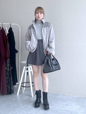 「アイテム（ニット/セーター）」を使った、inhhhan®さん（レディース・165cm・40代）の秋コーディネート