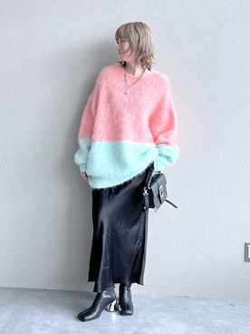 「アイテム（ピアス（両耳用））」を使った、inhhhan®さん（レディース・165cm）の秋コーディネート