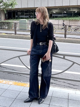 「アイテム（アクセサリー）」を使った、inhhhan®さん（レディース・165cm・40代）の秋コーディネート