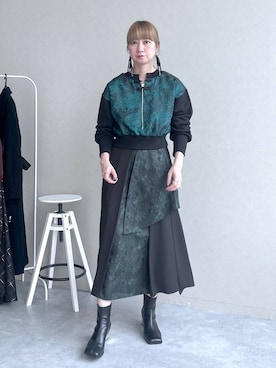 「アイテム（ピアス（両耳用））」を使った、inhhhan®さん（レディース・165cm・40代）の秋コーディネート