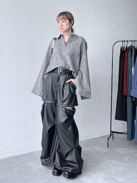 「アイテム（シャツ/ブラウス）」を使った、inhhhan®さん（レディース・165cm・40代）の夏コーディネート
